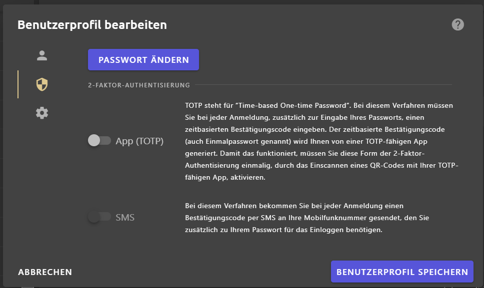 2-Faktor-Authentisierung