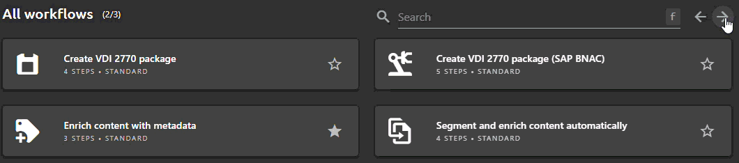 Alle Workflows