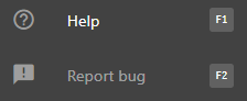 Help area