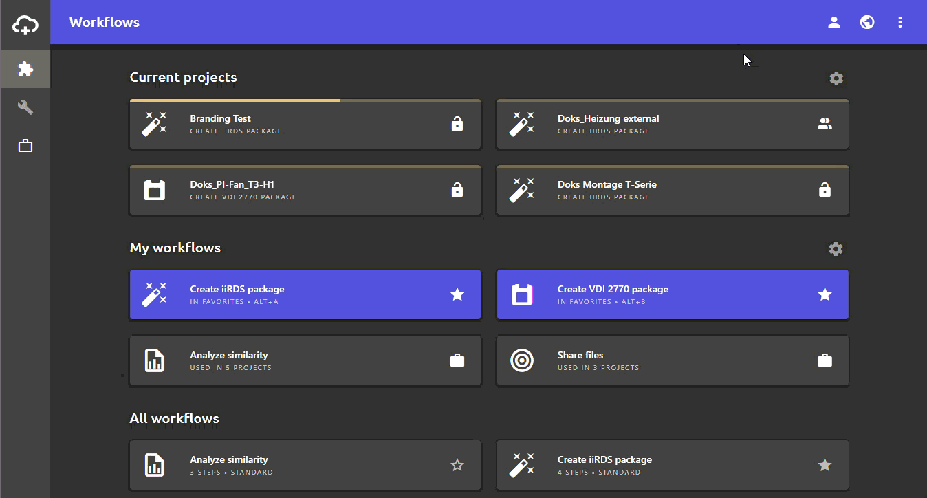 Edit user profile