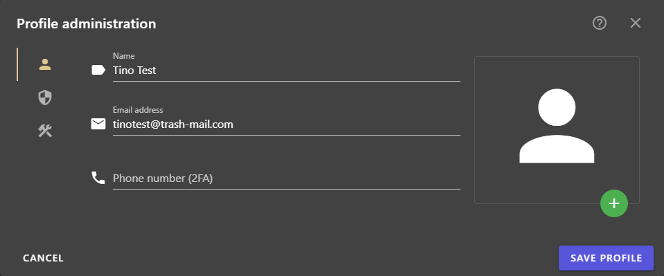 User Profile