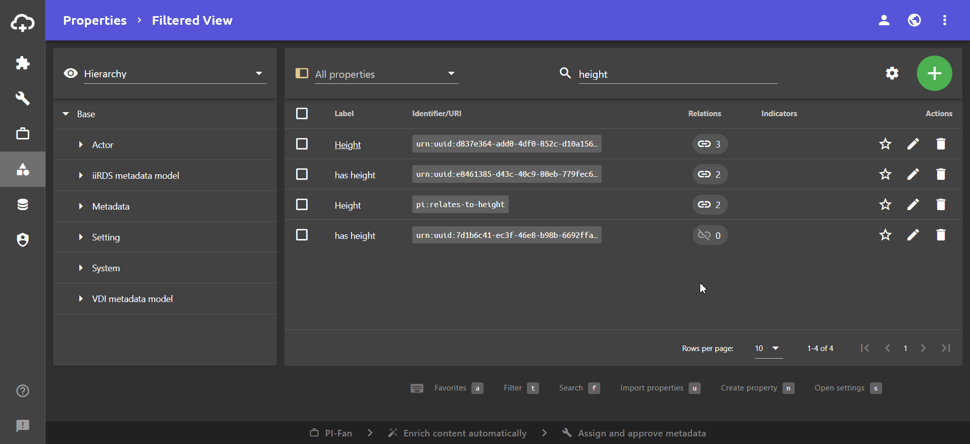 Create configuration objects