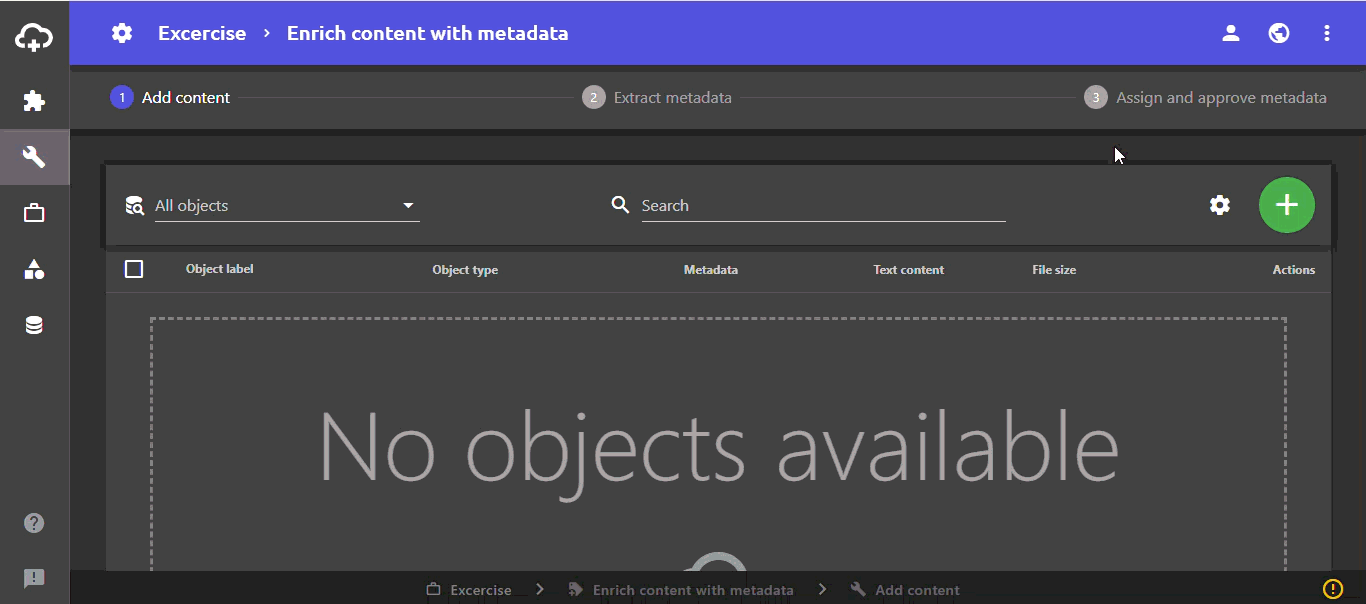 Detect metadata
