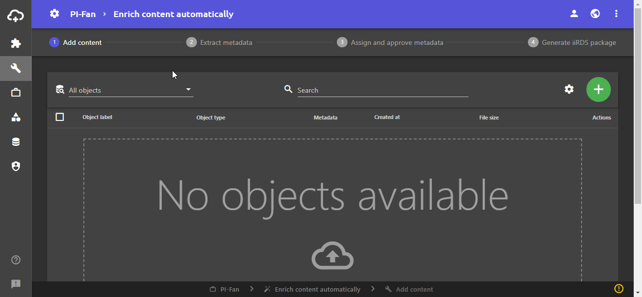 Change project visibility